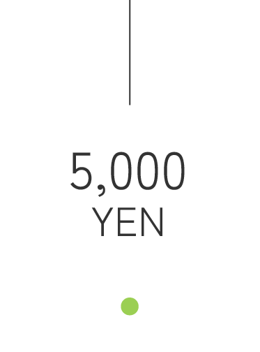 5,000円